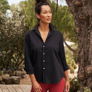 Frank & Eileen Black Barry Shirt Button Down Flanel Size S